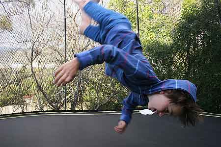 trampoline enfants